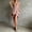 Pink, variant on Casual Sleeveless Tennis Dress with Fringe Trim in Solid Color for Everyday Comfort and Versatile Styling Brown XXL