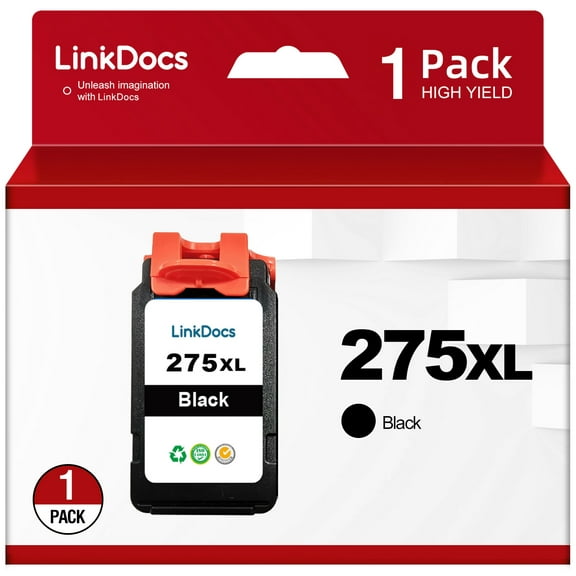 275XL Ink Cartridge for Canon 275 Ink Black PG-275 Compatible with Canon PIXMA TS3500 TS3520 TS3522 TR4720 TR4700 Printers(1 Pack)