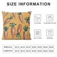 thumbnail image 5 of Easter Pillow Cover Decorations Holiday Farmhouse Spring Pillow Case for Home Sofa Couch Decor (Orange), 5 of 5