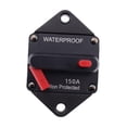 thumbnail image 2 of S SERENABLE Disjoncteur avec Bouton de Réinitialisation Manuelle, Durable, Haute Performance, Inverseur de Fusible Imperméable de Qualité Supérieure pour Camion Remorque RV 150A, 2 of 9