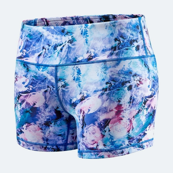 Tough Mode Women's 3" 5" High Waisted Athletic Running Workout Volleyball Spandex Gym Dance Crossfit WOD Lifting Active Soccer Sports Training Compression Booty Shorts