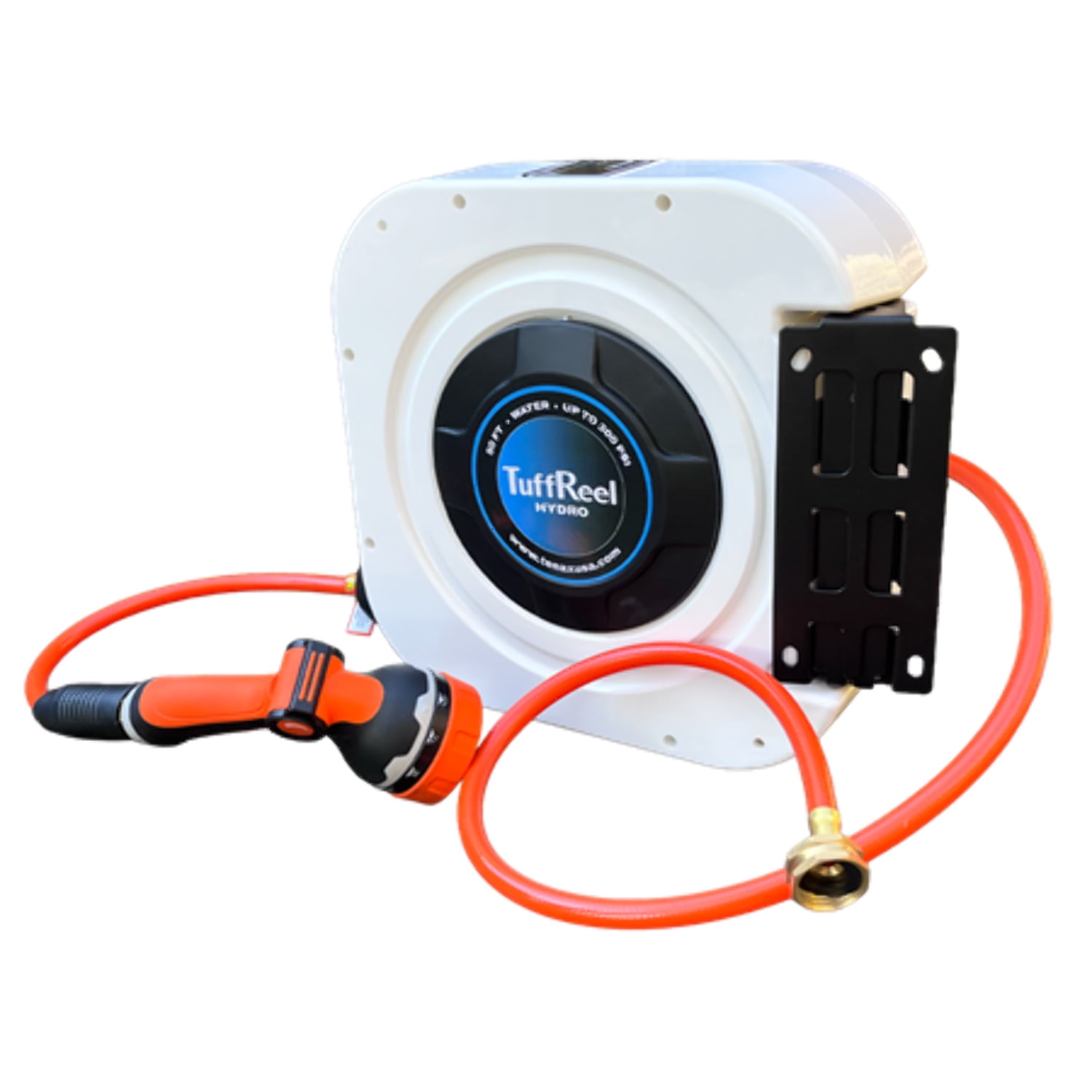 Tenax TuffReel Hydro 50 FT Retractable Water Hose Reel