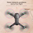 thumbnail image 4 of Cámara brillante LED Drone COLLPLABLE RECARGABLE AUTÍCULABLE AUTOMÁTICA ARENOSA INTERNAMENTE MODO INDIVIDORIO QUADCOPTER WIFI AERONACIONES 3PCS Baterías Inevent EL006205-03B, 4 of 7