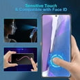 thumbnail image 5 of [3+3 Pack] Glass Screen Protector for Samsung Galaxy Note 20 with Camera Lens Protector, 3D Curved, 6.7 inch 9H Tempered Glass for Galaxy Note 20 Glass Screen Protector, 5 of 7