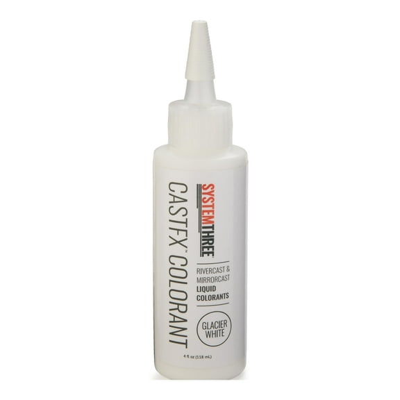 System Three CastFX Liquid Colorant - Glacier White - 4 oz