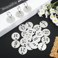 thumbnail image 2 of 3 Pieces Numbered Key Tags with Quick Release Plate, 2 of 8