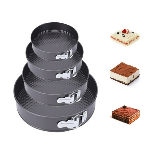 Molde desmontable para pasteles, diámetro 18/20/22/24 cm, molde para hornear redondo con elástico