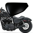 thumbnail image 5 of Matte Black Left Side Battery Cover Fit 2014-2020 Harley Sportster XL 1200 883 Seventy Two Forty Eight, 5 of 7