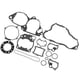 thumbnail image 4 of Kit de juntas de motor, accesorio para automóvil, junta de extremo superior e inferior, probado y confiable, 4 of 9