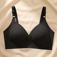 thumbnail image 2 of QASIEATN Seamless Underwear for Women Wireless Supportive Full Coverage Bras Women's Jelly Depp V Everyday Bras, 2 of 4