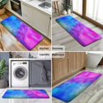 thumbnail image 6 of Colorful Tie Dye Pattern Kitchen Rug Mat,Kitchen Runner Rugs Non Skid Washable,Decorative Kitchen Floor Mats for Kitchen,Sink,Laundry,17"x47.2", 6 of 7