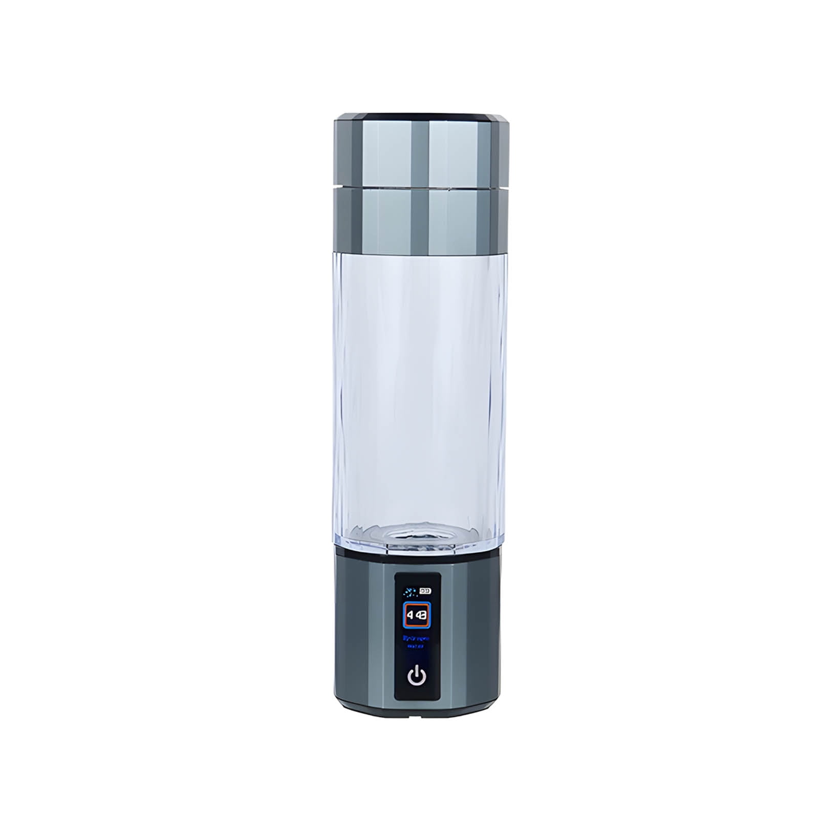 Travel-Friendly Water Bottle, Auto Electrolysis & Sturdy Borosilicate Glass for Daily