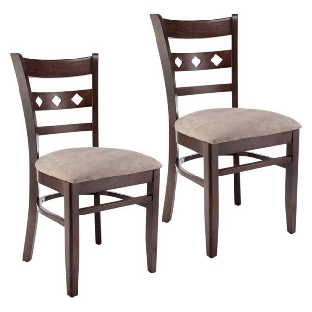 Beechwood Mountain Chaise d'Appoint en Noyer (Lot de 2)