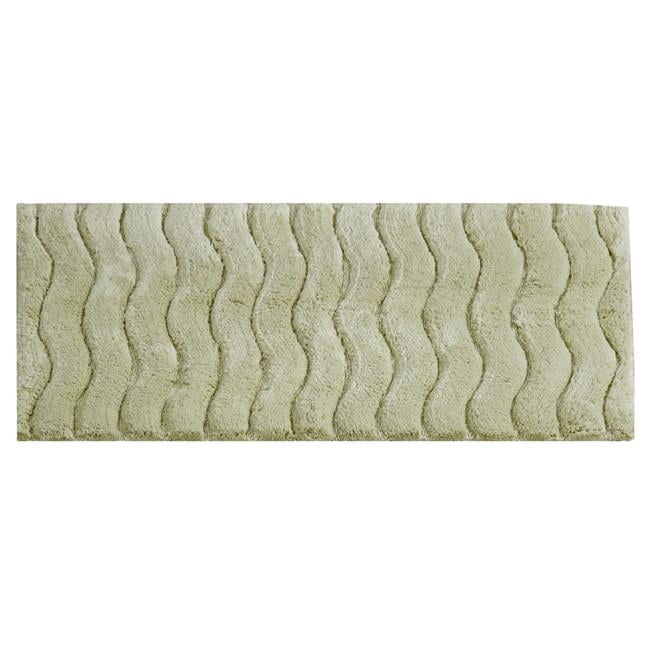 Better Trends Indulgence Collection Is Ultra Soft Plush And Absorbent Tufted Bath Mat Rug 100 Ring Spun Cotton In Vibrant Colors 27 X 45 Rectangle Sage Walmart Com Walmart Com