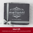 thumbnail image 4 of Mellanni 4 Piece 100% Cotton Bed Sheet Set, 400 Thread Count, Deep Pocket, Queen, Gray, 4 of 7