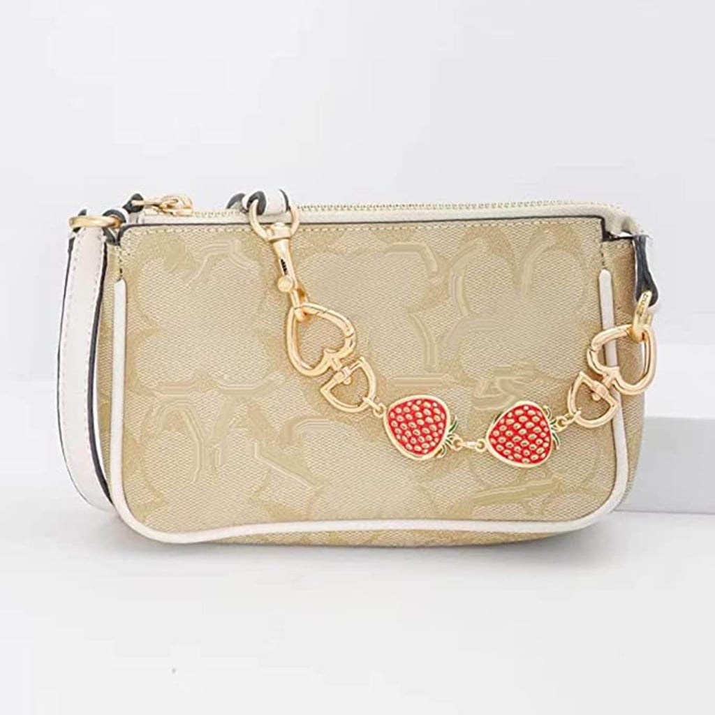✪ Strawberry Purse Strap Extender Bag Extender Chain for Handbags Shoulder  Bag 