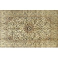 thumbnail image 1 of Ahgly Company Indoor Rectangle Traditional Brown Medallion Area Rugs, 2' x 5', 1 of 6