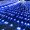 Blue, variant on Viworld 4.9ft x 4.9ft 96 LED Connectable Christmas Net Lights, Outdoor 8 Modes Low Voltage Mesh Fairy String Lights for Christmas Trees, Bushes, Wedding, Garden Decorations,Warm White
