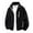 Black, variant on Daznico Jackets for Men, Lined Warm Stand Up Collar Cardigan Jacket Jacket for Teenagers Fashionable Color Autumn and Winter,Mens Winter Coats,Size:XXL