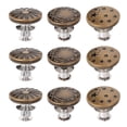 thumbnail image 4 of Juego de botones de chaqueta de metal vintage redondo retro de 10 piezas para decoración de abrigo para abrigo, 4 of 7