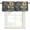 Gray, variant on You Are My Sunshine Kitchen Valances for Windows, Yellow Sunflowers Cute Bees Heart Dark Gray Bathroom Window Valances 42x12 Inch Window Treatments Valance Curtains for Living Room Bedroom Decor