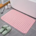 thumbnail image 2 of Alfombra de baño de PVC antideslizante, alfombra de baño para ducha, impermeable, para el hogar, baño, inodoro, Hotel, alfombra rosa oso de fresa Electrónica, 2 of 5