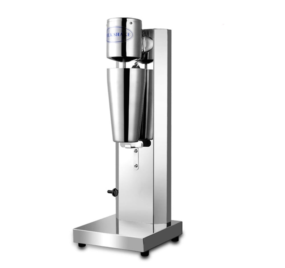 PreAsion Milkshake Machine Single Head Milk Tea Drinks Mixer Stainless Steel