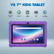 Contixo V8 Kids Tablets, Educational Tablets for Kids with Learning Apps and Kid-Proof Tablet Case, 7”, Purple
