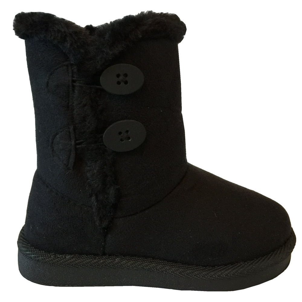 Eyesonstyle NEW Babys Girls Infant Kids Toddler Flat Winter Fur