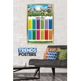 thumbnail image 2 of Animal Club - Numbers Times Tables Wall Poster, 22.375" x 34", Framed, 2 of 3