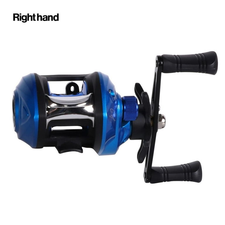 New Lure Wheel Left and Right Hand Fishing Reel Anti-Fry Line Long Shot  Smooth Fishing Wheel Water Drop Wheel RIGHT HAND 