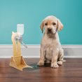 thumbnail image 2 of SHISUYAN Pet Water Dispenser Rack for Creative Use Beige Plastic Suitable for Home and Pet Shop Adjustable Height Won't Tip Over 7.87 Inches, 2 of 8