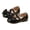 Black, variant on Girls Dress Shoes Toddler Little Kid Flats Mary Jane School Bowknot Flower Girl Party Ballerina Flat Shoes White for Size 6.5