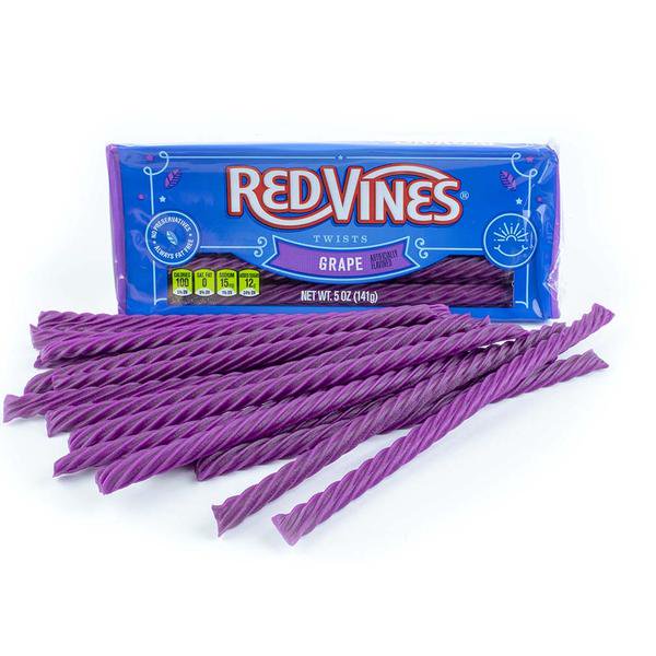 Red Vines Grape Twists, 5oz Tray
