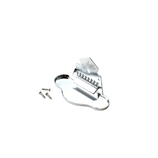 Portable Mandolin Tailpiece Zinc Alloy Easy to Install Chrome Tailpiece
