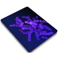 thumbnail image 3 of KSK KAISHEK Hard Shell Case Compatible with Newest MacBook Pro 15" with Retina Display Touch Bar + Black Keyboard Cover Model: A1990&A1707 (Purple series 0688), 3 of 5