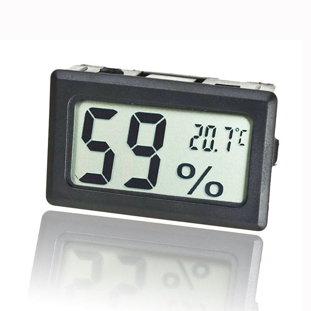 Mini Digital LCD Indoor Temperature Humidity Meter Thermometer Hygrometers L0G5