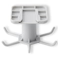thumbnail image 2 of Billuyoard Gancho giratorio de 360 ​​grados, autoadhesivo, sin perforaciones, con 6 ganchos, lazos, bolsa, perchas multiusos, estante colgante, estante Organizadores de utensilios de cocina Gris Billuyoard HA011768-04, 2 of 6