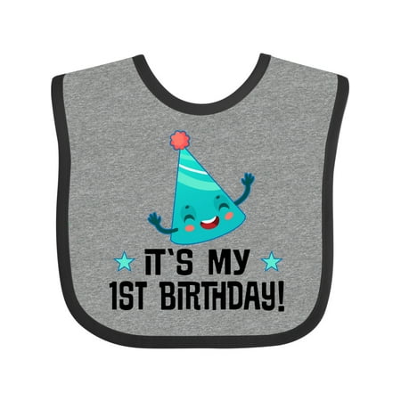 

Inktastic 1st Birthday 1 Year Old Outfit Gift Baby Boy or Baby Girl Bib