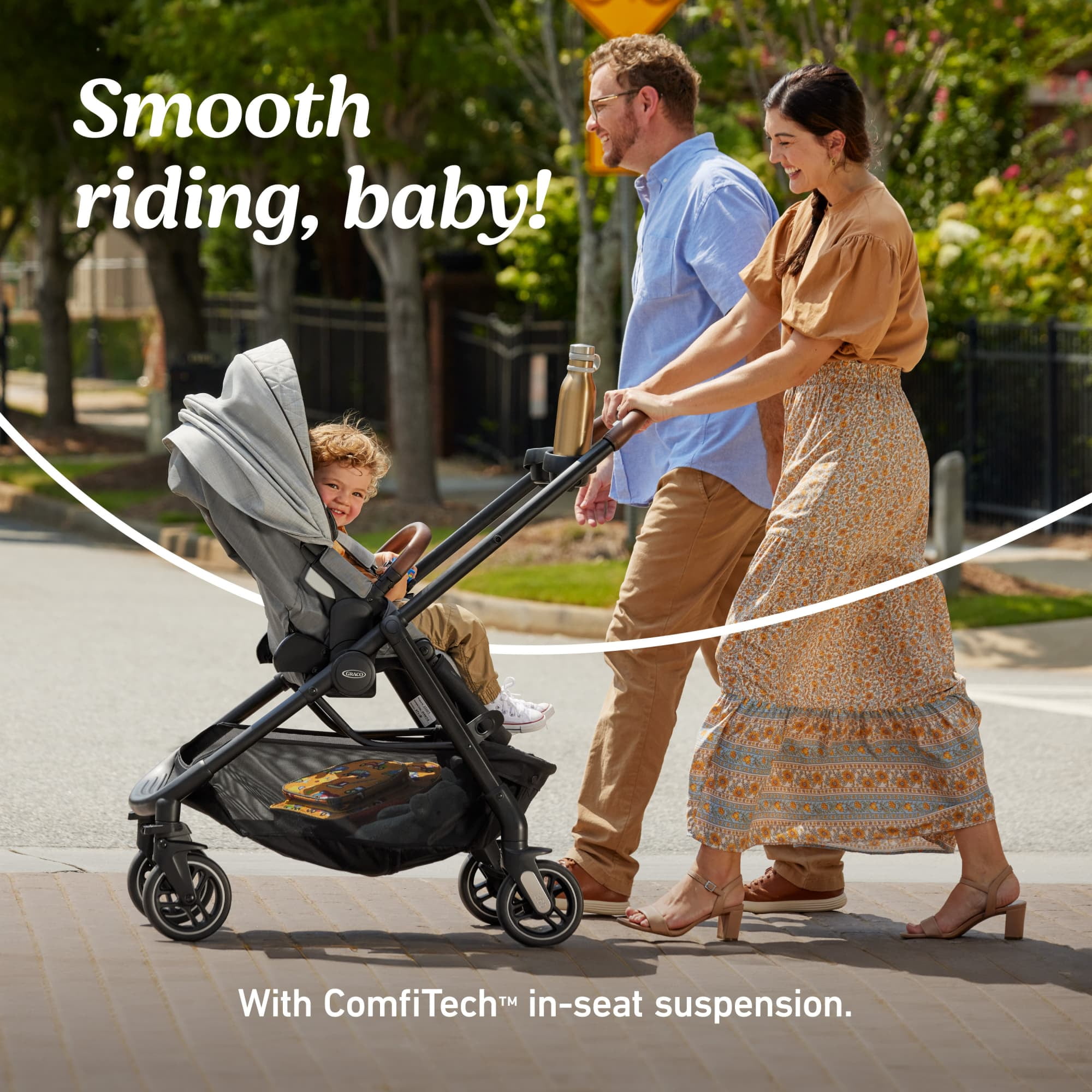 Graco Premier Modes Merge Stroller, Midtown, Grey