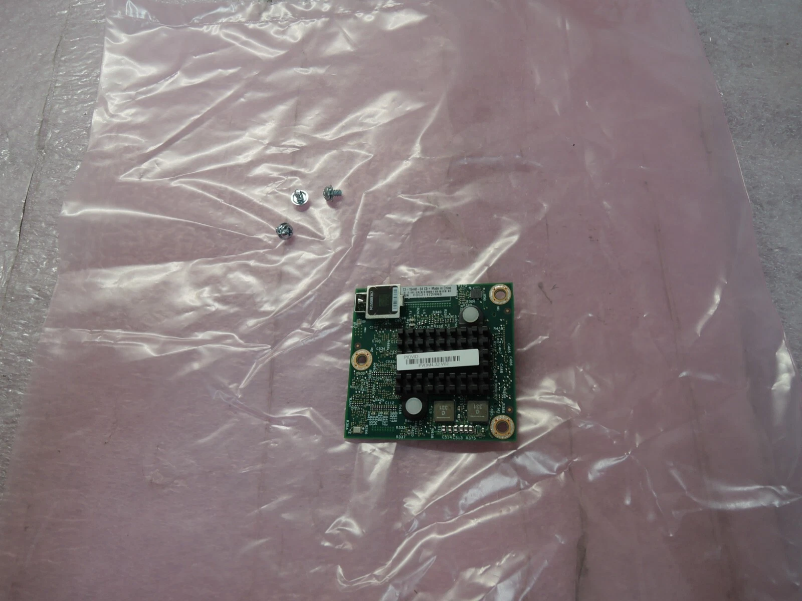 used Cisco PVDM4-32 32-Channel High-Density Voice DSP Module for ISR Routers