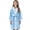 Light Blue, variant on Bixock Unisex Toddler Robe for Girls Boys Hooded Robe Kids Fleece Bathrobe Children Loungewear Print Cape Absorbent Wearable Indoor Outfit for 0 To 8 Years Fall Winter Sleepwear