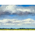 thumbnail image 2 of Green, Jenny 18x14 Black Ornate Wood Framed with Double Matting Museum Art Print Titled - Cloud Coverage, 2 of 4