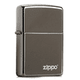 thumbnail image 2 of Zippo Logo Black Ice Pocket Lighter, 2 of 2