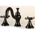thumbnail image 2 of Kingston Brass KC7165BEX 8 in. Widespread Bathroom Faucet, Oil Rubbed Bronze, 2 of 5