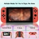 thumbnail image 5 of Control remoto para Nintendo Switch, compatible con vibración dual/control de movimiento/captura de pantalla/activación (rojo), 5 of 8