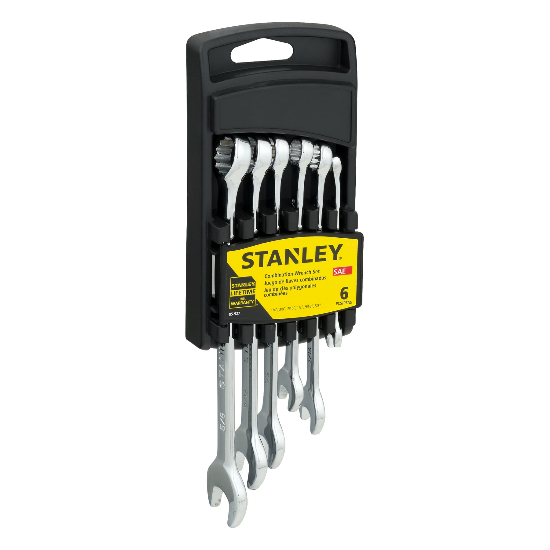 STANLEY 85-927 Combination Wrench Set - 6 PC