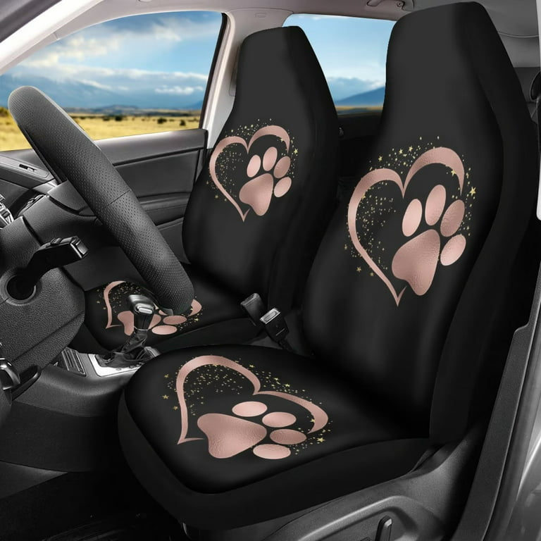 Car Seat Covers for Vehicle Pink Car Seat Cover Dog Car Seat 