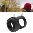 thumbnail image 4 of Spotting Scope Camera Adapter Tube, Height Adjustable T2 Mount Lens Adapter Thread M42x0.75mm Aluminum Alloy  For DSLR Camera, 4 of 8