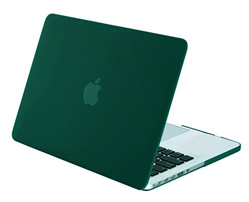 AQYLQ Smooth Touch Matte Plastic Rubber Coated Protective Shell Cover Hard Case for MacBook Pro 15 inch with Retina Display Model A1398 Landscape 19
